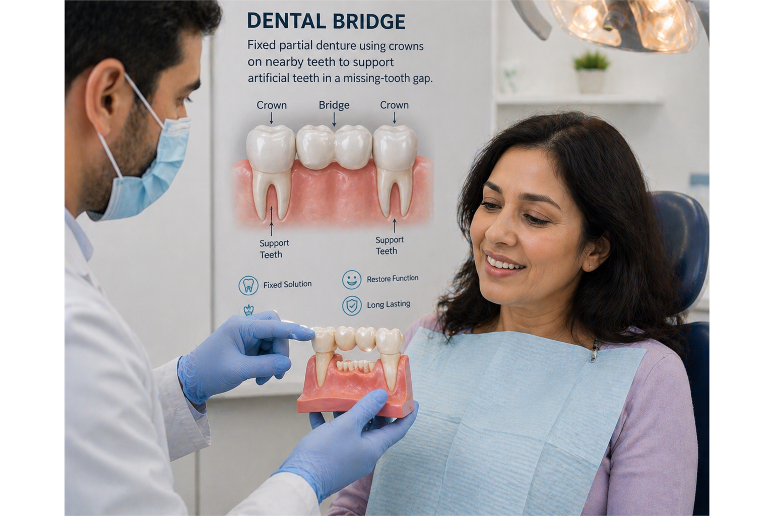 Fixed Teeth / Crown & Bridge